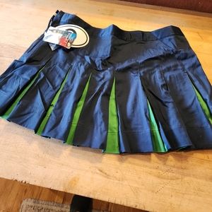 Luella for Target pleated Preppy mini skirt net sz 15